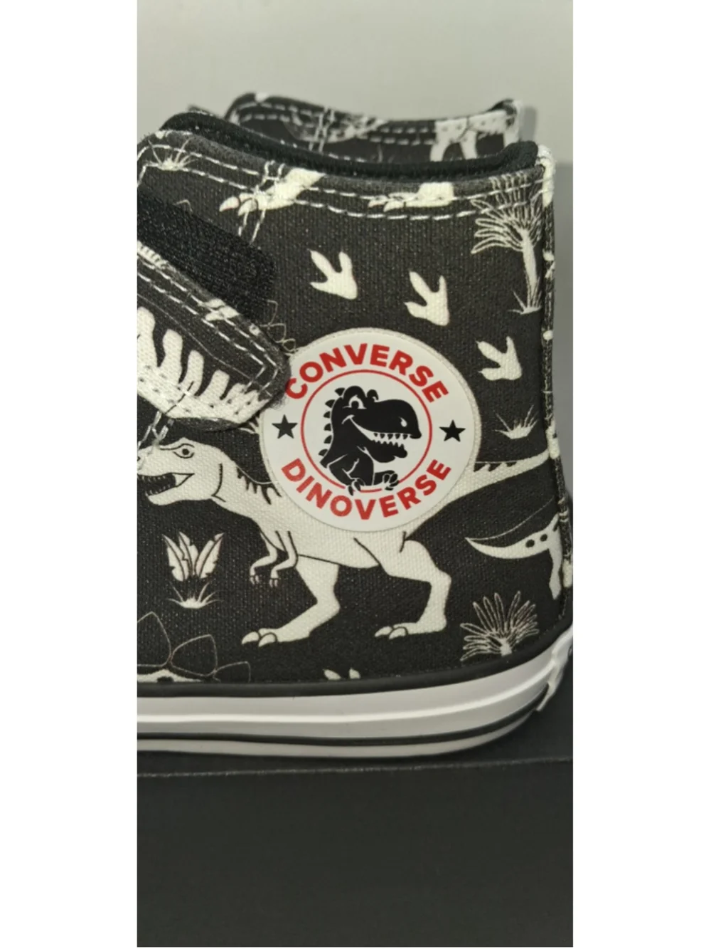 New Big Kids Converse Chuck Taylor Dino Party high tops Dinosaurs Size 2